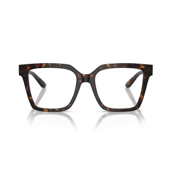 NEW DOLCE&GABBANA SQUARE EYEGLASSES DG3376B 502 HAVANA GOLD CLEAR EYEWEAR - Picture 1 of 3